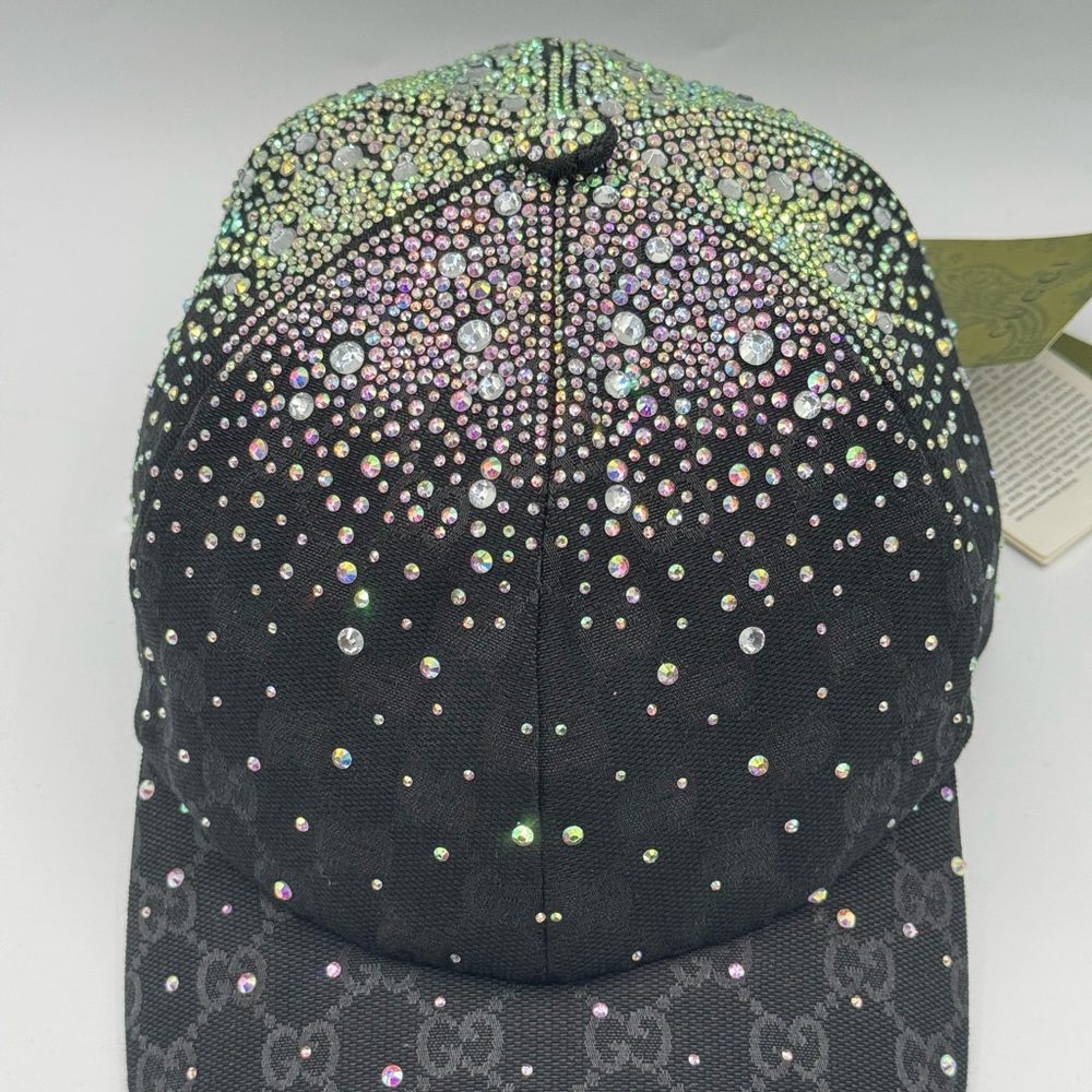 GG Rhinestone Cap - Picture 2 of 14